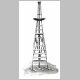 Booth MacDonald & Co 3 post wooden windmill tower c1936 9kb