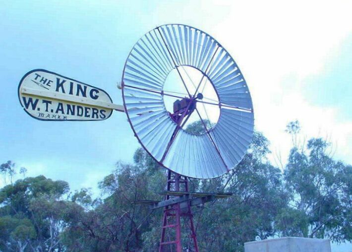 W.T. Anders. The King Windmill. Balaklava, South Australia