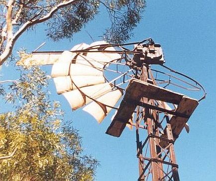 The Saunders Alert windmill. South Australia
